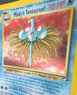 Pokemon TCG: Misty's Tentacruel 10/132 Gym Heroes WoTC Holo Rare - Image 4