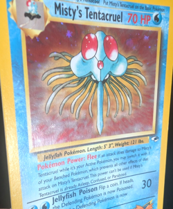 Pokemon TCG: Misty's Tentacruel 10/132 Gym Heroes WoTC Holo Rare - Image 5