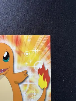 Charmander #04 1999 Topps Pokemon TV Animation Series 1 Non Holo Vintage Blue - Image 3