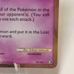 Mew (Prime) 97/102 Triumphant NM Pokemon - Image 5