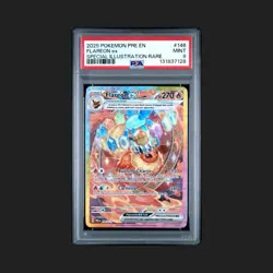2025 POKEMON PRE EN-PRISMATIC EVOLUTIONS #146 FLAREON EX SIR PSA 9 - Image 1