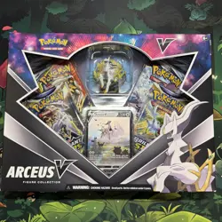 Pokemon TCG Arceus V Figure Collection Box Factory Sealed Brilliant Stars 2022 - Image 2