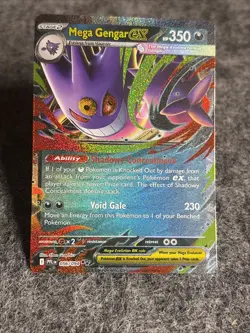 Pokemon- Phantasmal Flames-#056/094 Mega Gengar ex - Double Rare - - Image 2