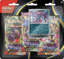 Pokemon Phantasmal Flames 3 Pack Blister Sneasel Promo Sealed - Image 1
