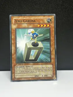 Yugioh Zero Gardna DP09-EN012 Common 1st Edition NM - Image 1