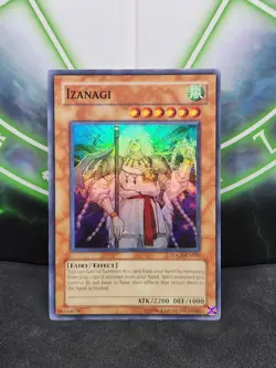 Yugioh Izanagi TDGS-EN030 Super Rare NM - Image 1