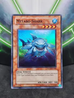 Yugioh Metabo Shark SOVR-EN086 Super Rare NM - Image 1