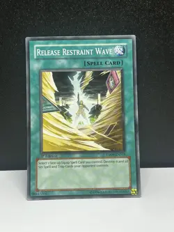 Yugioh Release Restraint Wave DP09-EN019 Common 1st Ed NM - Image 1