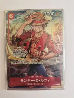 Monkey D. Luffy P-001 P Championship Set Promo - ONE PIECE Card Game - Image 1