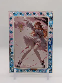 One Piece CCG Nami Cherry Blossom Metal Card Limited Print 4/138 - Image 1