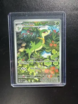 Servine 088/086 Pokemon TCG Black Bolt Illustration Rare Card - Image 1