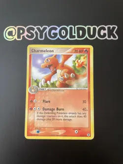 Pokemon Charmeleon Card Non Holo 31/112 Good Condition E13 - Image 1