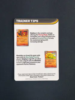 Chaos Rising - Build and Battle Trainer Tips Card: Greninja - Image 2