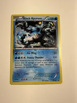 Black Kyurem XY160 Black Star Promo - Holo - Pokemon Card XY 2016 NM - Image 1