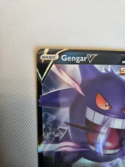 Pokemon Gengar v Single Strike Fusion Strike TCG Card 156/264 - Image 3