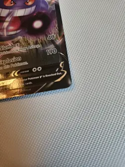 Pokemon Gengar v Single Strike Fusion Strike TCG Card 156/264 - Image 5