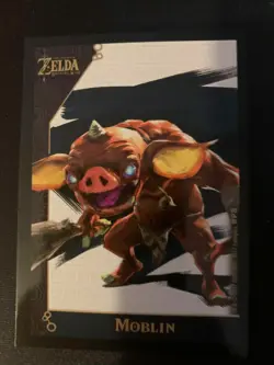Legend of Zelda Trading Card Game Moblin Breath of the Wild Enterplay 2017 #P8 - Image 2