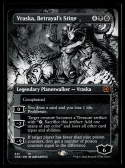 Phyrexia: All Will Be One: Vraska, Betrayal's Sting #337 Mythic - NM NONFOIL - Image 1