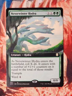 Neverwinter Hydra Extended Commander: Adventures Forgotten Realm Magic MTG AFC - Image 1