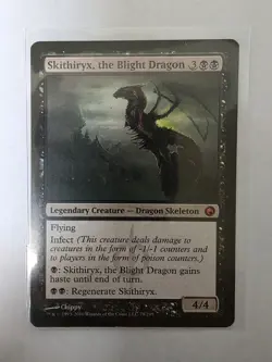 MTG Magic: The Gathering Skithiryx, The Blight Dragon Scars Of Mirrodin - Image 1