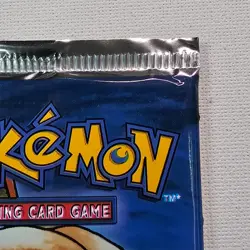 1999 Pokemon Base Set Unlimited Booster Pack Blastoise WOTC Factory Sealed - Image 4