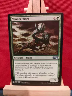 Venom Sliver - The List - Magic 2015 (M15) - Uncommon - NM - MTG - Image 1