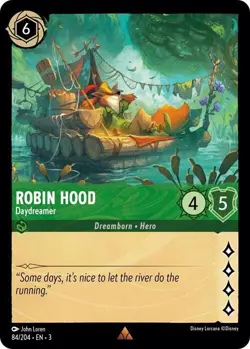Robin Hood, Daydreamer Foil - 084 EN-3 NM - Lorcana - Image 1