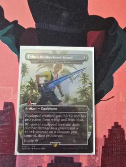 Tidus's Brotherhood Sword - Sword of Truth and Justice (RF) SecretLair Drop Foil - Image 1