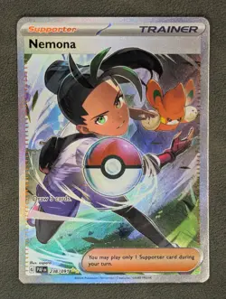 Nemona - 238/091 Pokemon TCG Special Illustration Rare SV: Paldean Fates Near Mi - Image 1