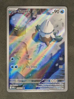 Snover - 140/132 Pokemon TCG Illustration Rare ME01: Mega Evolution Near Mint - Image 1