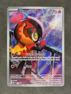 Charcadet - 022 Pokemon TCG Promo ME02: Phantasmal Flames Near Mint - Image 3