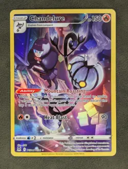 Chandelure TG04/TG30 Pokemon TCG Ultra Rare SWSH11: Lost Origin TG NM - Image 1