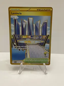 Levincia - 244/182 DRI SV10: Destined Rivals NM -Hyper Rare Gold - Pokemon TCG - Image 1