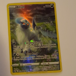 Absol NM Full Art Pokemon Sword and Shield Crown Zenith GG16/GG70 - Image 1