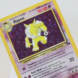 Pokemon TCG - Hypno 8/62 Fossil Holo Rare WOTC - MP - Image 1