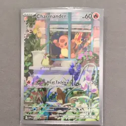 Charmander 044 Promo Pokemon TCG Obsidian Flames ETB Illustration Rare - Image 1