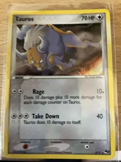 Tauros Holo Pop Series 2 5/17 Pokemon TCG Collectable - Image 1