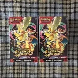 Pokemon TCG Ascended Heroes Booster Bundle 2X *Slight Damage on One Box* - Image 1