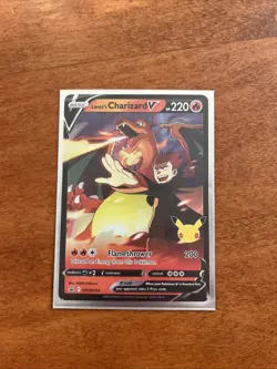 Pokemon TCG Lance's Charizard V Sword & Shield SWSH133 Holo Promo Promo - Image 1