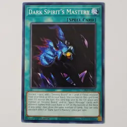 Dark Spirit's Mastery - LDS3-EN017 - LP - Common - 1st ed - Yugioh - Image 1