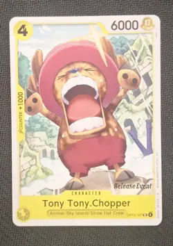 One Piece TCG - Tony Tony.Chopper (OP15-107) Release Event Promo English - Image 1