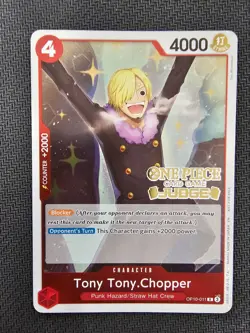 One Piece TCG Tony Tony.Chopper OP10-011 Judge Promo Foil English - Image 1