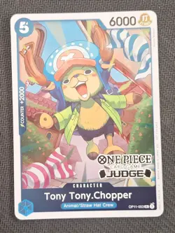 One Piece TCG - Tony Tony.Chopper - OP11-053 Judge Promo English - Image 1
