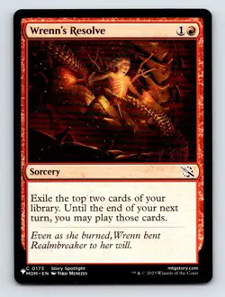 Wrenn's Resolve C The List Reprints 0173 NM - Image 1