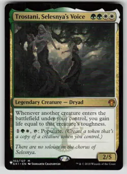 Trostani, Selesnya's Voice Mythic The List Reprints 102/127 MTG Near Mint 2020 - Image 1