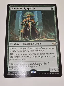 Venerated Rotpriest Phyrexia: All Will Be One Regular - Image 1