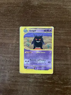 Gengar 48/165 Regular Rare Eng Expedition E-Series 2002 Pokemon Card - Image 2