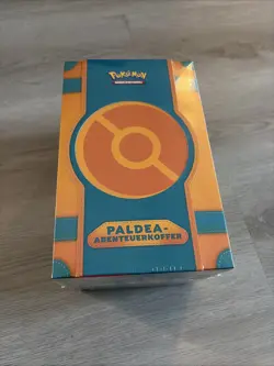 Pokemon Karten Paldea Abenteuerkoffer | OVP Deutsch Neu TCG Sealed Booster - Image 1