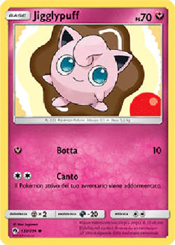 Pokemon Carta Jigglypuff 133/214 Comune in Italiano Usata Card ✿ - Image 1