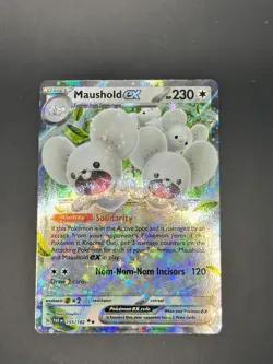Maushold ex 155/182 Double Rare Paradox Rift Pokemon Near Mint EN - Image 1